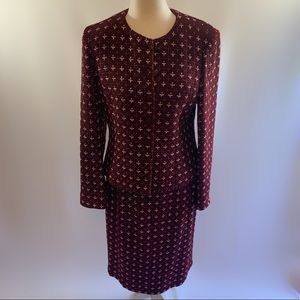 Vintage Carolina Herrera Skirt Suit
